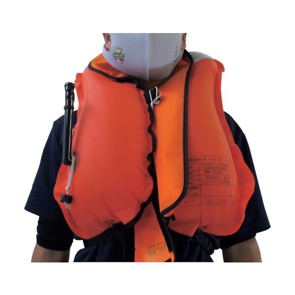 膨脹式救命胴衣 TJW-5RN オレンジ 6300005257 1点