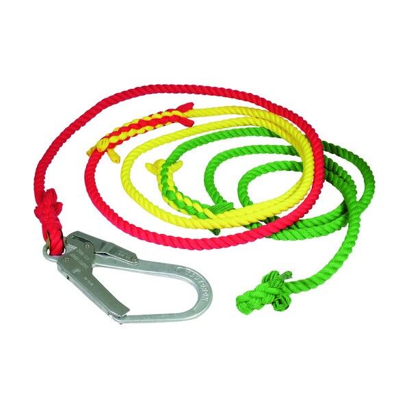セフティ介錯ロープ 5Mタイプ 3色 1139300020 1点