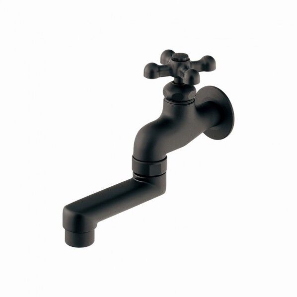 GAONA ガオナ ガーデン水栓 庭 おしゃれ 蛇口 自在パイプ 首振り スロップシンク モダン DIY GA-RA019 1個