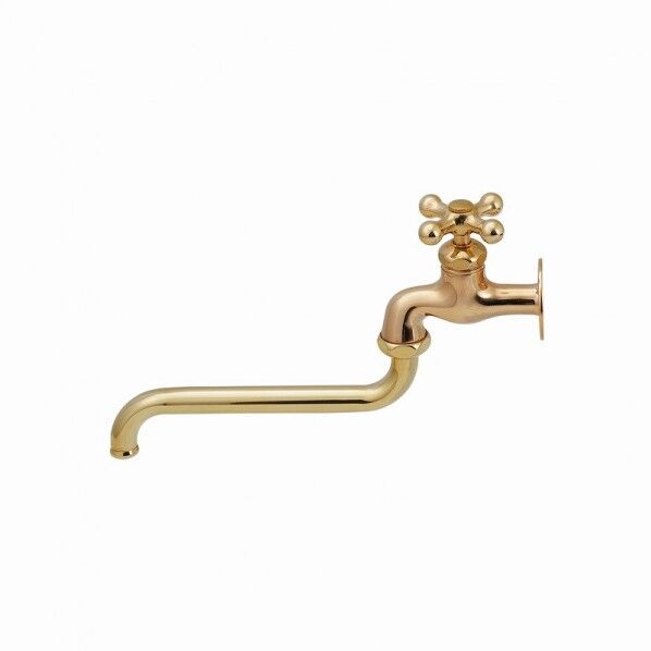 ガオナ ガーデン水栓 庭 おしゃれ 蛇口 自在パイプ ガーデンシンク レトロ DIY