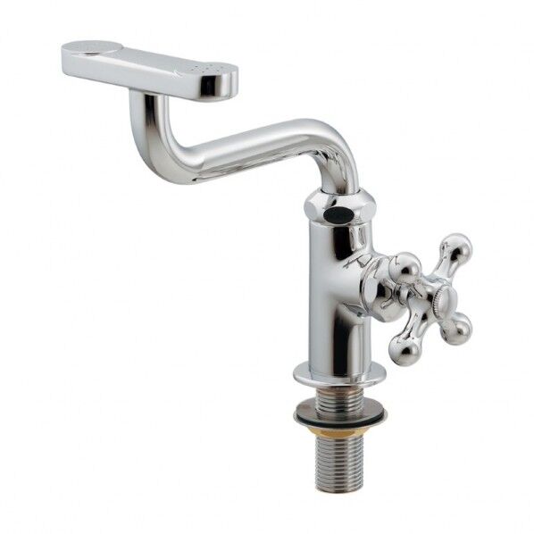 ガオナ 目洗い水栓 台付 呼13 PJ1/2 節水 メンテナンス 交換 パッキン 原状回復 プール