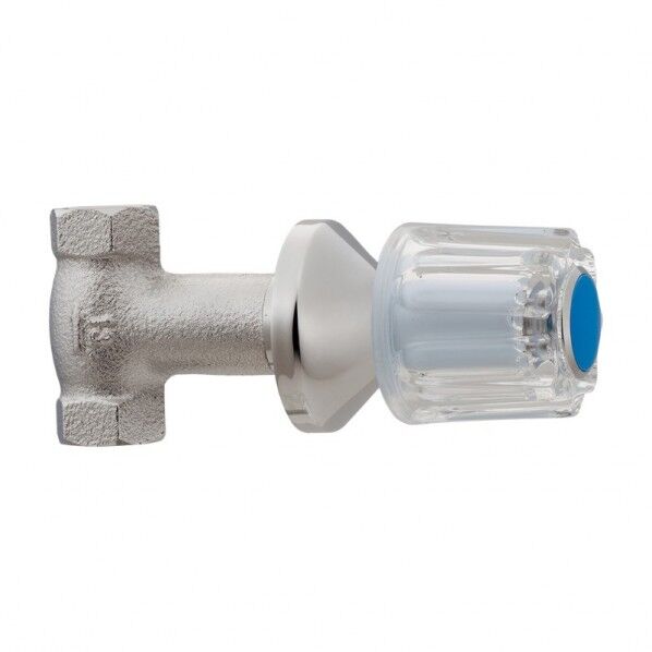 ガオナ 開閉バルブ 壁内 水道工事用 Rc1/2 隠蔽配管 壁付ハンドル 銭湯 プール シャワー