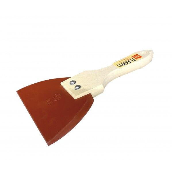 好川産業 柄付 ゴムベラ 小 D15×W95×H185(mm) 赤 656030 1本...