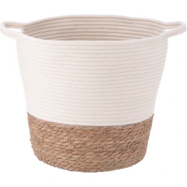 鉢カバー コットン/ガマ 10号 IV 1個箱