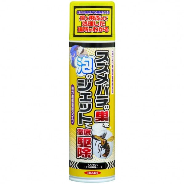 ムシクリン ハチの巣駆除ムース 300ml 1個
