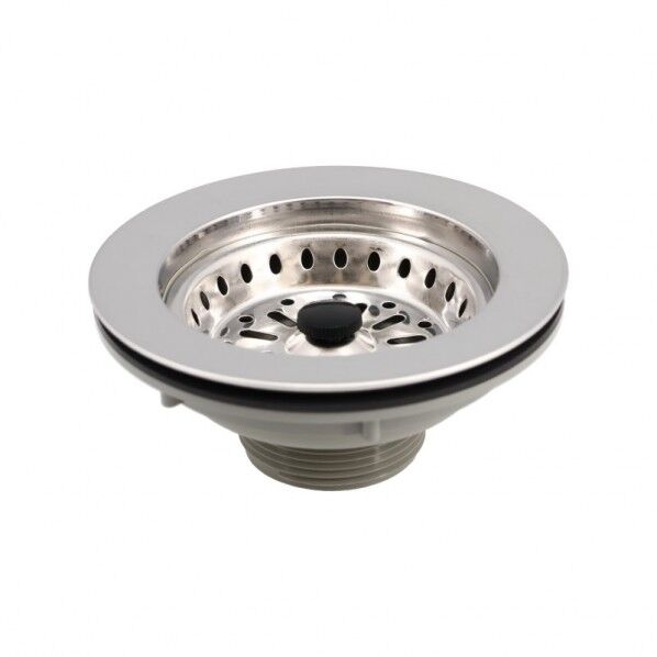 ガオナ 海外製ステンレスシンク用排水栓 イケア コーラー 止水機能付き 簡単操作 国内規格