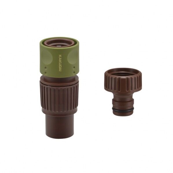 ガオナ 大きい蛇口用ネジ口金セット 呼25 ワンタッチ 接続 大流量 散水 コネクター