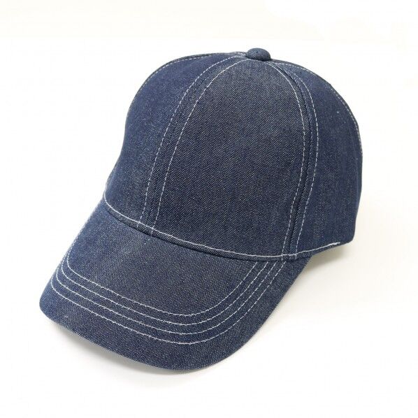 WH-2819 ナノ制菌デニム六方キャップ