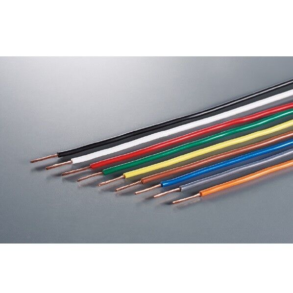 単心ビニルコード(VSF2SQ 200m) 赤