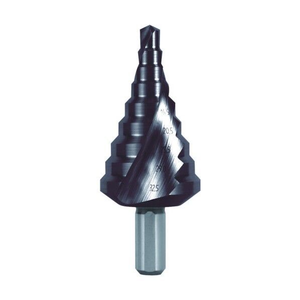 スパイラルステップドリル(2枚刃)