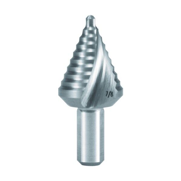 スパイラルステップドリル インチ(2枚刃)