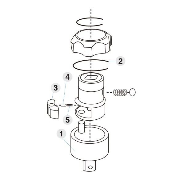 ラチェットアダプターリペアキット 10JL250970 1点