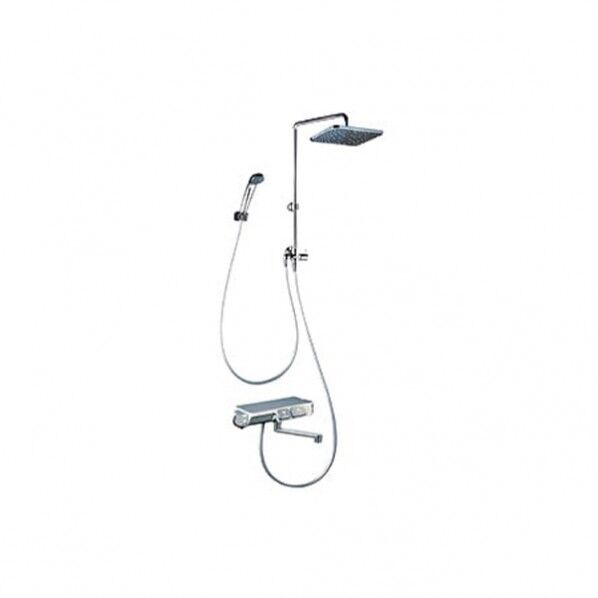 オーバーヘッドシャワー付サーモ(角型)(170mmパイプ付)・左仕様 KF3090L