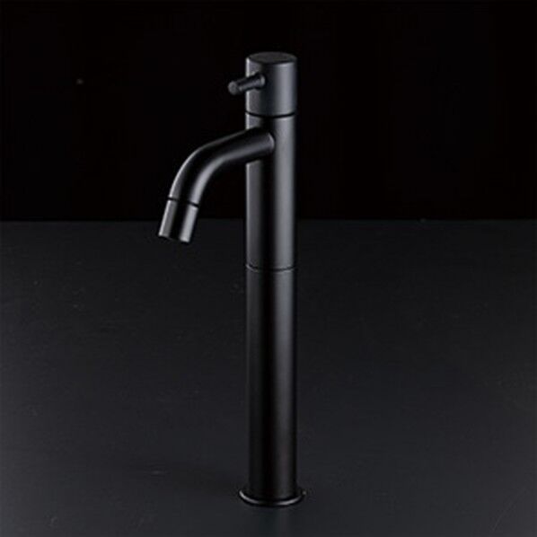 立水栓(単水栓･ロングボディ) マットブラック LFK612X-187M5 1個