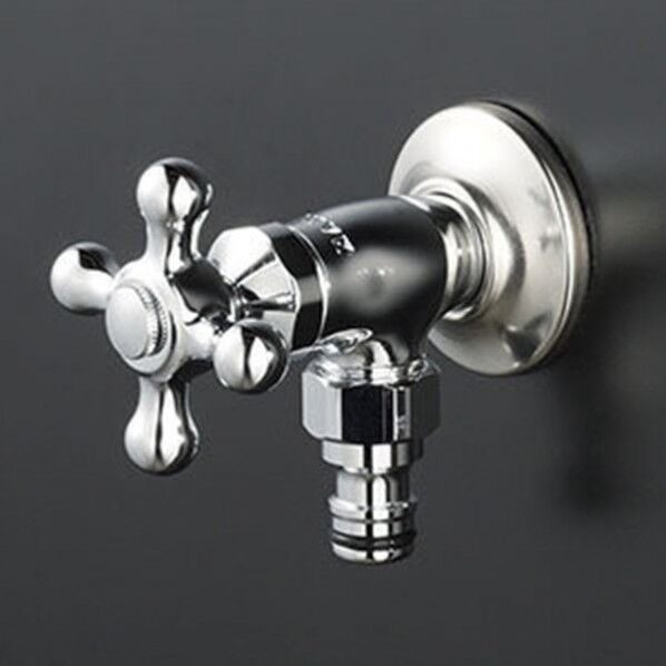 KVK 単水栓 K115CSPJ 屋外ホース接続ニップル付水栓 1個