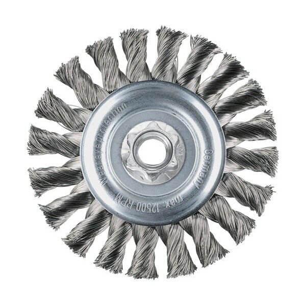 ホイールブラシ 高張度鋼線