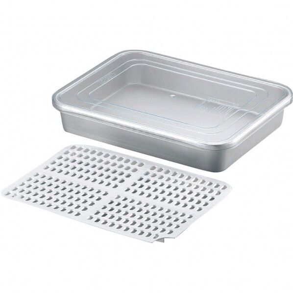 アルマイト冷凍ケース(スノコ付) CP-280 1個