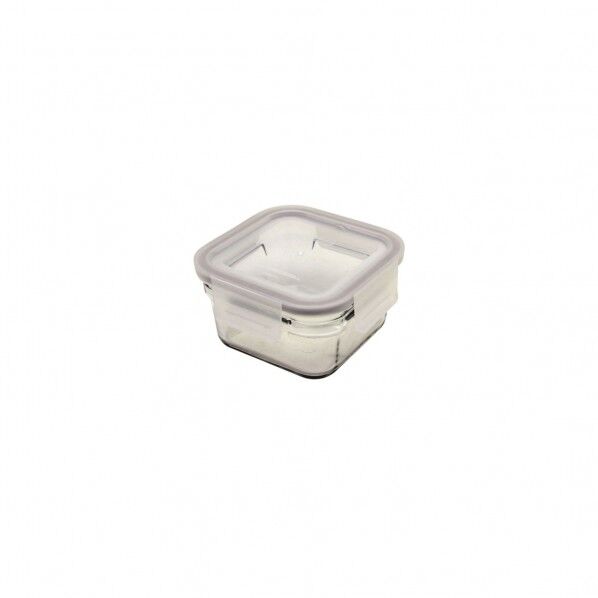 超耐熱ガラス グラスロック/スクエア中(オーブンウェア密閉蓋付) 1個