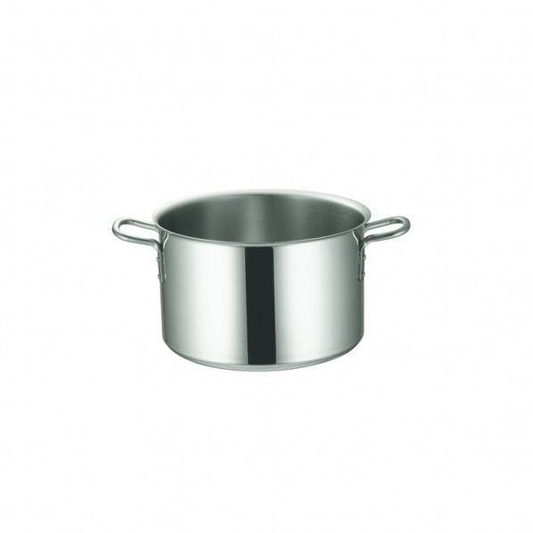 IHマエストロ 3層鋼クラッド半寸胴鍋 24cm(7.0L) 本体 1個