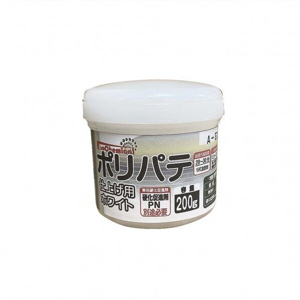 EpoChemical ポリパテ (厚盛り用) 200g ホワイト FRPZ-018-00200 1缶...