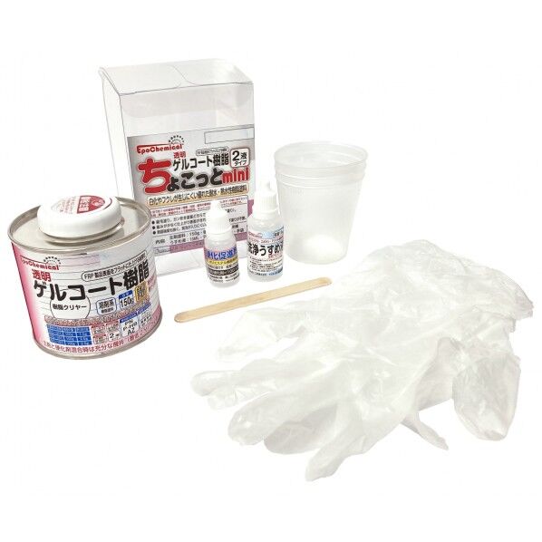ちょこっとミニ 透明ゲル樹脂キット