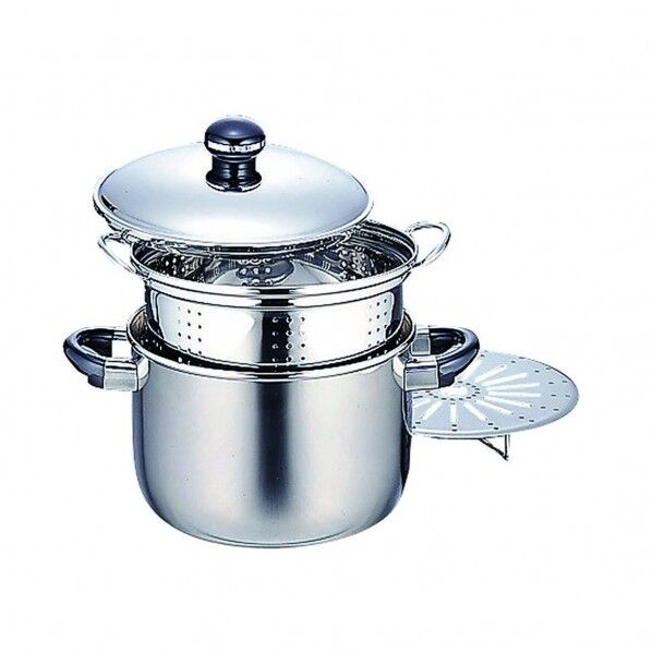 オブジェ シチューポット(穴明内鍋&スチームプレート付)18cm3L OJ-5D-D 1個