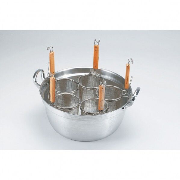 デカてぼ 茹麺鍋セット(リング付)15cm用 51-15cm用 1個