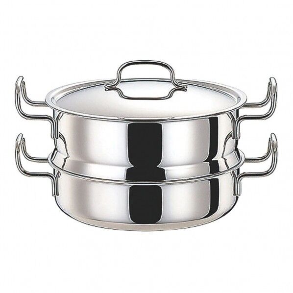 ジオ 蒸し器付鍋 25cm(3.4L) GEO-25M 1個