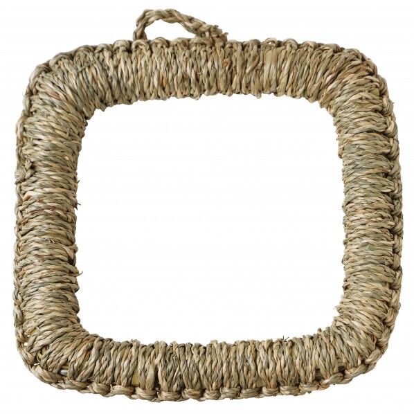 い草風鍋敷き 四角 18cm