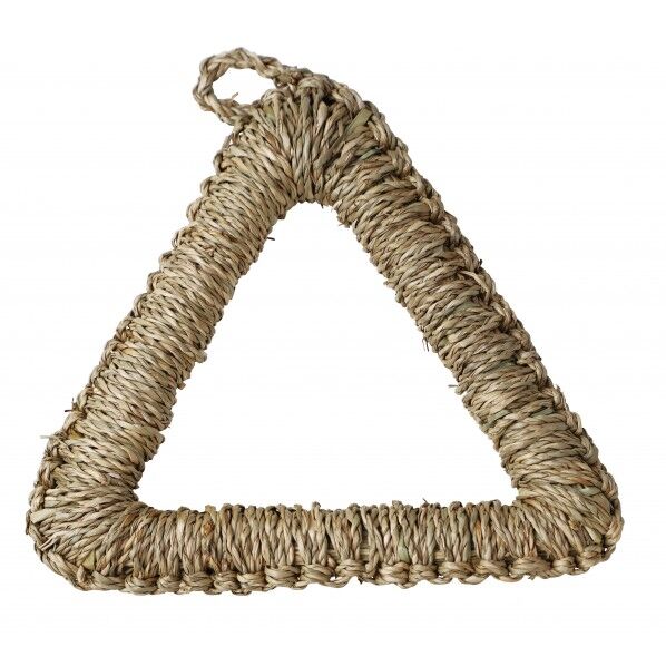 い草風鍋敷き 三角 18cm