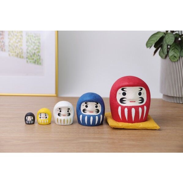 はりこーシカ だるま 五色