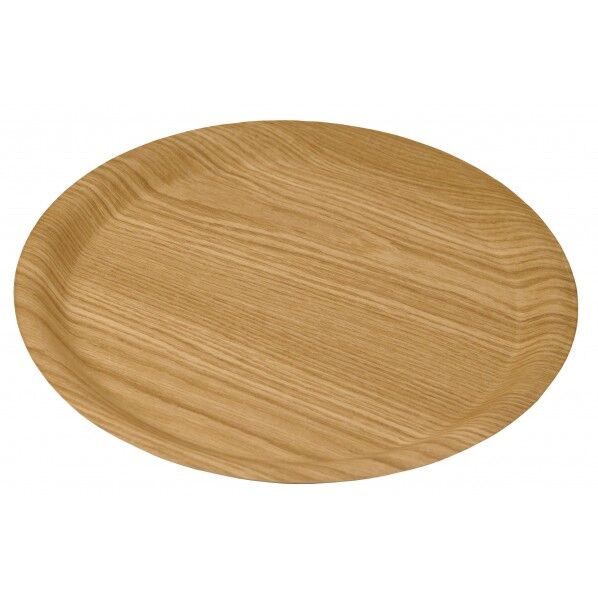 Home Cafe ノンスリップ丸トレイ大