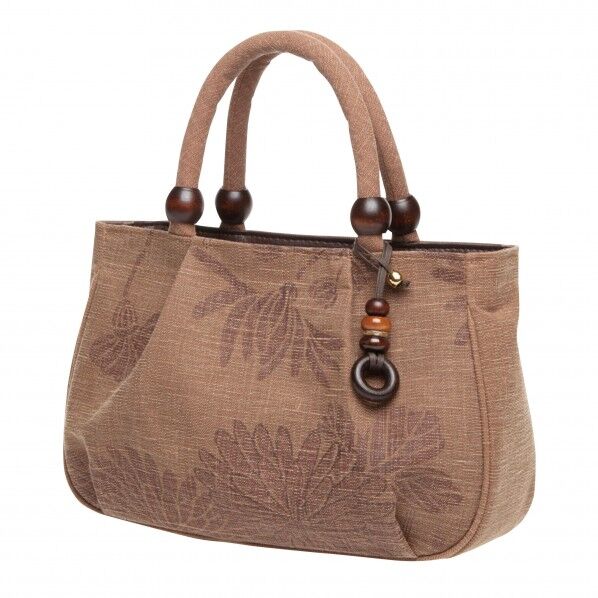 柿渋染 マロン(アオリ手提げ)