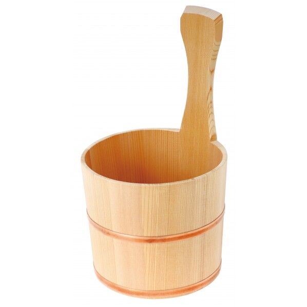 高級薄口さわら片手桶