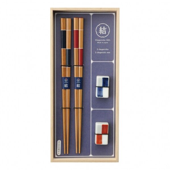 市松美琴箸置き揃え