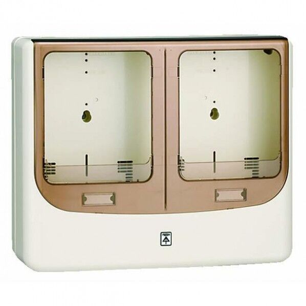 電力量計BOXバイザー付 WPN-2WM 1個