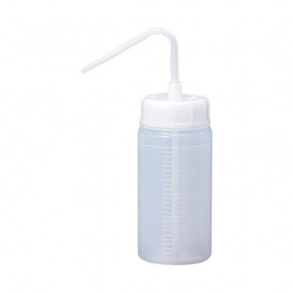 新潟精機 PE広口洗浄ビン丸 250mL WPS-250 1個