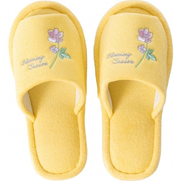 ブルーミングシーズン スリッパ YE