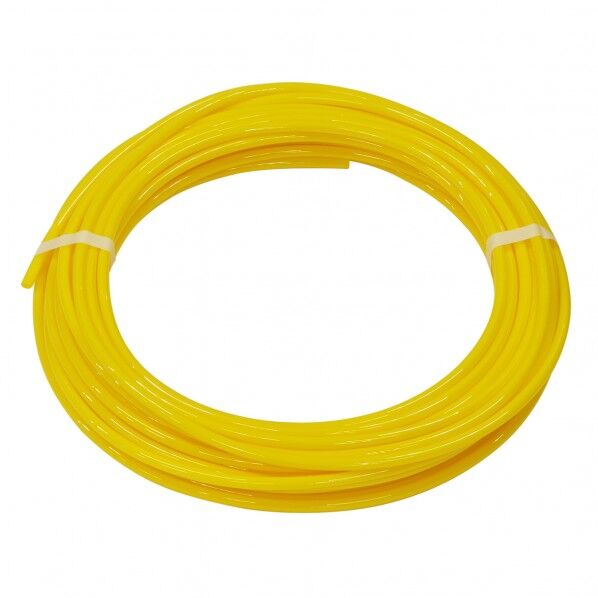ポリウレタンチューブ 8mmx20m 黄
