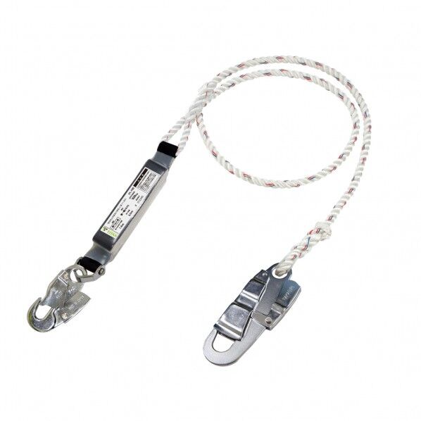 胴ベルト/ハーネス兼用 脱着用ランヤード PL-A-1P 1本...
