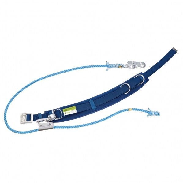 腰ピタ ランヤードSET 青