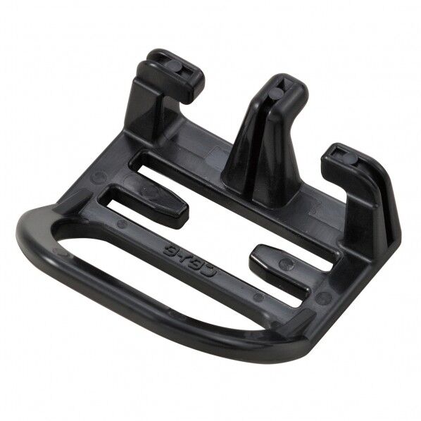 タイタン ハーネス用休止フック掛ケ ロープ固定式 安全帯付属品 黒 1個