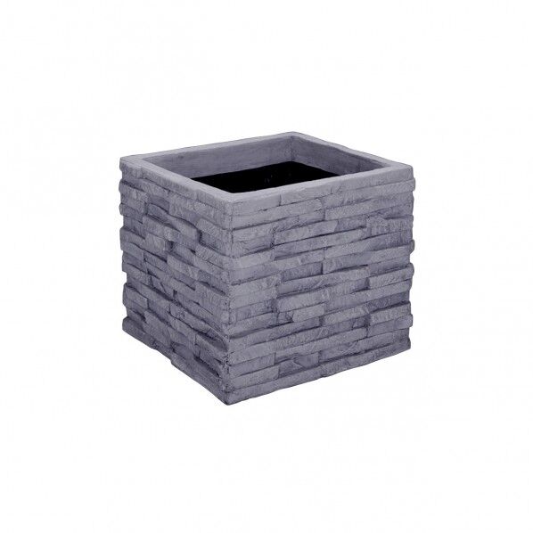 コバ積みプランター 41型 グレー(ガーデニング用品) 1点