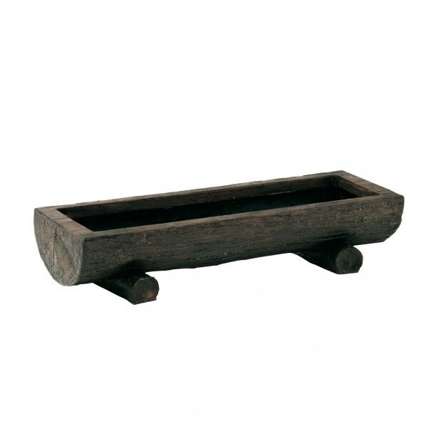 舟形プランター 100型 ダークブラウン(ガーデニング用品) 1点