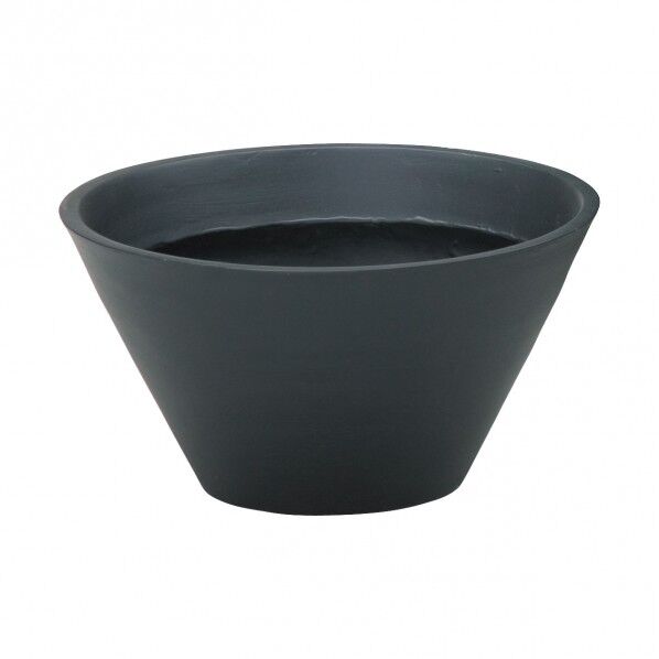 シンプルポット 50型 ブラック(ガーデニング用品) 1点