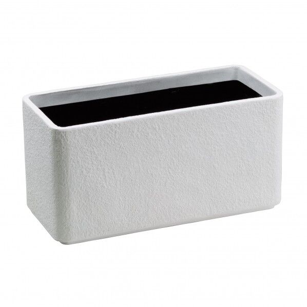 ホワイトプランター 角丸 80型(ガーデニング用品) 1点