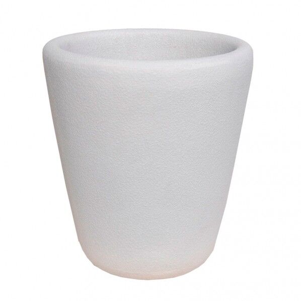 大型鉢カバー グラスファイバー ランプ 45H型 ホワイト 450×高さ495mm 1点