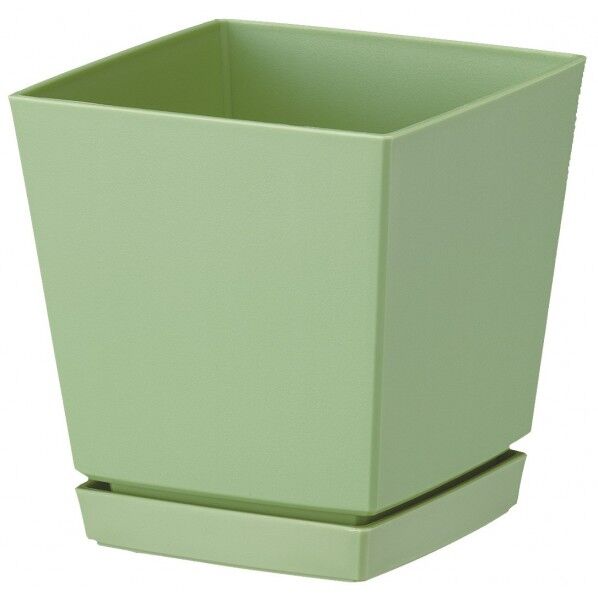 クエンチローポット 4号 アッシュグリーン 4ゴウ アッシュグリーン 1個