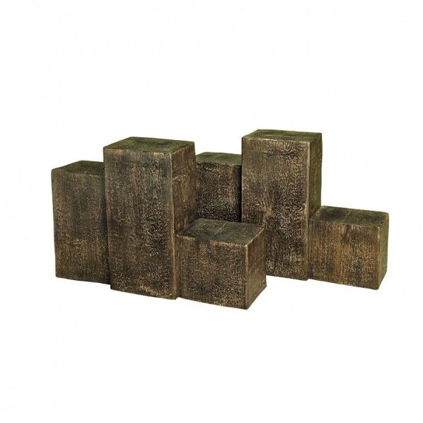 三連枕木フェンス 63型 DBR