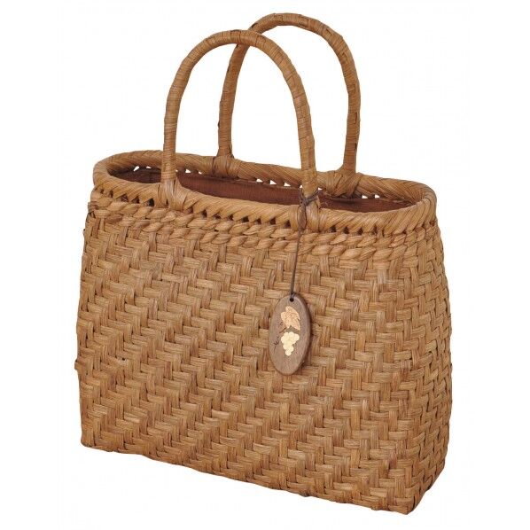 山葡萄バッグ内布かぶせ付